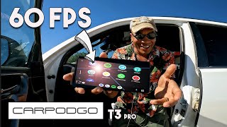 60FPS Laminated FAST Carpodgo T3 Pro Android Auto Screen [upl. by Gallard]