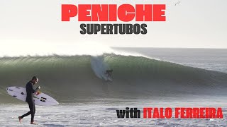 PENICHE PORTUGAL Surf  SUPERTUBOS Freesurfing con Italo Ferreira [upl. by Ecargyram639]