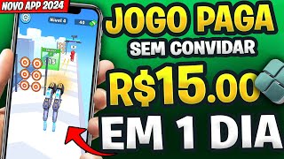 APP para GANHAR DINHEIRO no PIX JOGANDO 👉Paga R1500 em 1 Dia😱 Sem Convidar Ninguém [upl. by Ziwot]