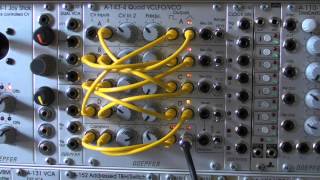 One self patched Doepfer A1434 LFO [upl. by Nosae]