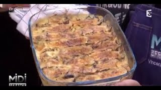 RECETTE  Tartiflette auvergnate au Saint Nectaire et aux cèpes [upl. by Enyleuqcaj]