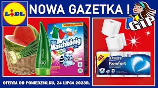 LIDL  Nowa Gazetka Promocyjna od Poniedziałku 24072023  Niższe Ceny już od Jutra [upl. by Sofko602]