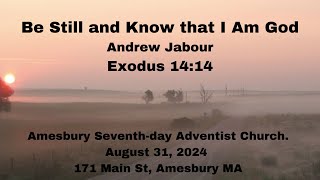 Andrew Jabour  quotBe Still and Know that I Am Godquot [upl. by Esbensen]