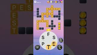 Word Crossy levels 111  115 Walkthrough [upl. by Niccolo]