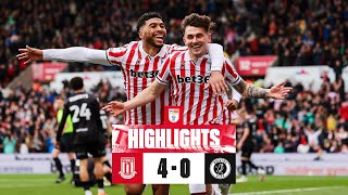 Million Manhoef  Stoke City 40 Bristol City  Highlights [upl. by Wareing6]