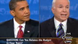 CSPAN Third 2008 Presidential Debate Full Video [upl. by Hiro]