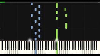 Starless Night Piano Tutorial Synthesia  Dexter Britain [upl. by Yrrak708]