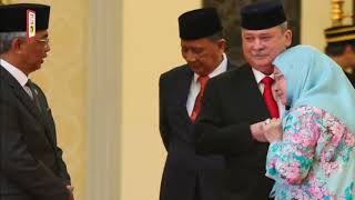 Sultan Johor dipilih Yang di Pertuan Agong ke 17 [upl. by Novah]