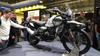 ROYAL ENFIELD HIMALAYAN RALLY New 2024 motorcycle in EICMA Italy [upl. by Sileas]