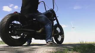 VT600 Bobber VLX600 Low budget built [upl. by Ruosnam]