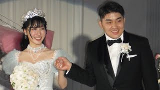 ガードマンとふくれなの結婚式当日にカメラ回したら幸せ過ぎる‼︎ [upl. by Horan]