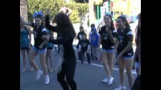 Carrie Ann Inaba Dances with Cheer Squad at Salesians Animal Kindness Event [upl. by Alicul]