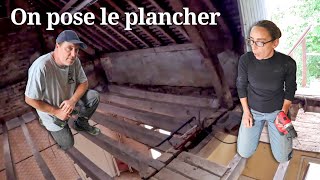 EP3💎 nouveau plancher  on pose les premières fenêtres on réalise la trémie de lescalier [upl. by Saleme780]