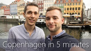 Copenhagen in 5 minutes  Travel Guide  Mustsees for your city tour [upl. by Einatirb750]