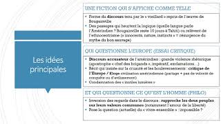 Diderot Supplément au voyage de Bougainville  TOUT COMPRENDRE EN 5 MINUTES [upl. by Rma322]