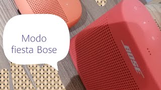 BOSE Soundlink Activar Modo Fiesta [upl. by Nguyen590]