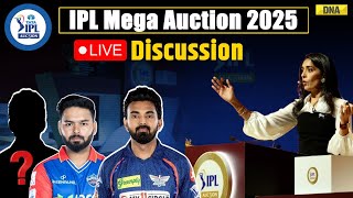 IPL Auction 2025 Live IPL Mega Auction Live Discussion amp Analysis I IPL 2025 I RCB I CSK I MI I KKR [upl. by Ecirpak]