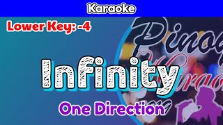 Infinity by One Direction Karaoke  Lower Key  4 [upl. by Sayres401]