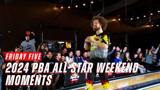 Friday Five  2024 PBA AllStar Weekend Moments [upl. by Nileve909]