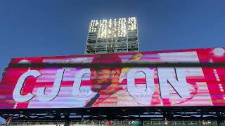 Angels starting lineup vs Seattle 852023 [upl. by Lilias515]