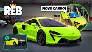 NOVO CARRO MCLAREN NO REBAIXADOS ELITE BRASIL [upl. by Llevaj]