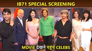 Ib71 Special Screening  Vidyut Jammwal Anupam Kher Niharica Vishal Jethwa Mahima With Daughter [upl. by Llemmart]