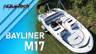 BRAND NEW MODEL 2022 Bayliner M17  For Sale [upl. by Dnalkrik773]