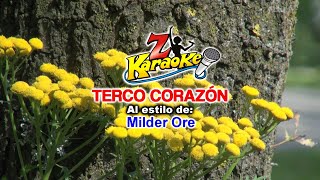 MILDER ORE  TERCO CORAZON zk 1080p [upl. by Burtis307]