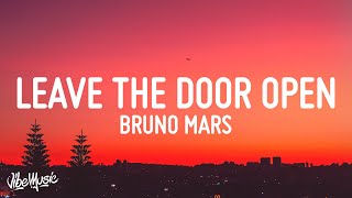 Bruno Mars Anderson Paak Silk Sonic  Leave the Door Open Lyrics [upl. by Ailene200]