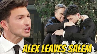 OMG Alex leaves Salem after the painful truth Days of our lives spoilers [upl. by Blandina315]