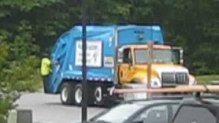 Aberdeen MD Public Works in action Recycling 52709 [upl. by Trisa291]