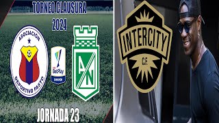 Pasto se enfrenta al Atletico Nacional Por la Jornada 23 Clausura 2024  Mario Balotelli a Intercity [upl. by Nimoynib675]