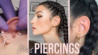 TOUT SUR MES PIERCINGS  Prix douleur expérience [upl. by Munniks]