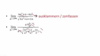 Grenzwerte mit 3 Binomischer Formel erweitern  Tutorial [upl. by Alden383]