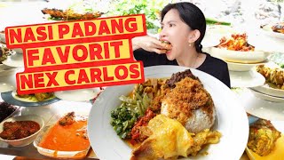 NASI PADANG TERENAK DI JAKARTA VERSI NEX CARLOS  NASI PADANG MAK CIAK [upl. by Bollinger]