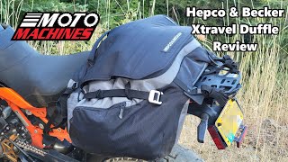 Hepco amp Becker Xtravel Motorcycle Duffle Bag  Product Overview By Nathan [upl. by Dierdre391]