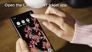 Canon PIXMA TS5150 Series – Enabling printing from an Android Smartphone [upl. by Aynnek]