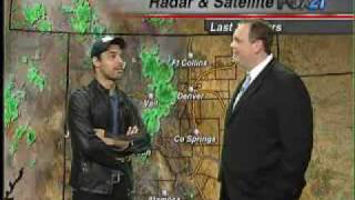 Wilmer Valderrama does the weather with Tim Elbertson [upl. by Ferguson889]