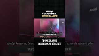 Cem Adriana Van Konserinde Pet Şişe Fırlattılar [upl. by Lavro]