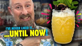 How I turned this terrible TIKI COCKTAIL into a must try 🧐 [upl. by Oeflein]