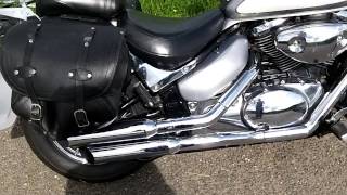 Suzuki VL800 Volusia Sound In HD Vance And Hines Cruzers [upl. by Wernher]