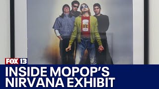 Inside MoPOPs Nirvana exhibit Taking punk to the masses  FOX 13 Seattle [upl. by Deloria]