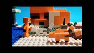 Lego Minecraft siedlisko lisów [upl. by Payson]