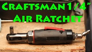 Craftsman Air Ratchet Review [upl. by Swec]