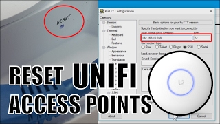 How to reset Unifi Access Points to factory default  English Version [upl. by Nnaitsirk]