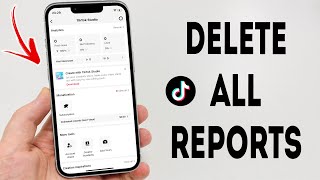 How To Delete All Reports On Tiktok At Once  Full Guide [upl. by Iralav398]