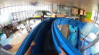 Europabad Karlsruhe Sky Surfer Waterslide [upl. by Buckden]