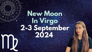 New Moon In Virgo Astrology 23 September 2024 I Realm Of Astrology [upl. by Llorrac]