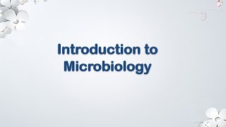 1 Introduction to Microbiology Part 1 🧬💜 [upl. by Lime607]