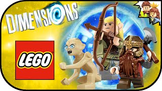 LEGO Dimensions Lord of the Rings Fun Pack Collection 71218 71219 71220 BUILD amp REVIEW  BrickQueen [upl. by Karr250]